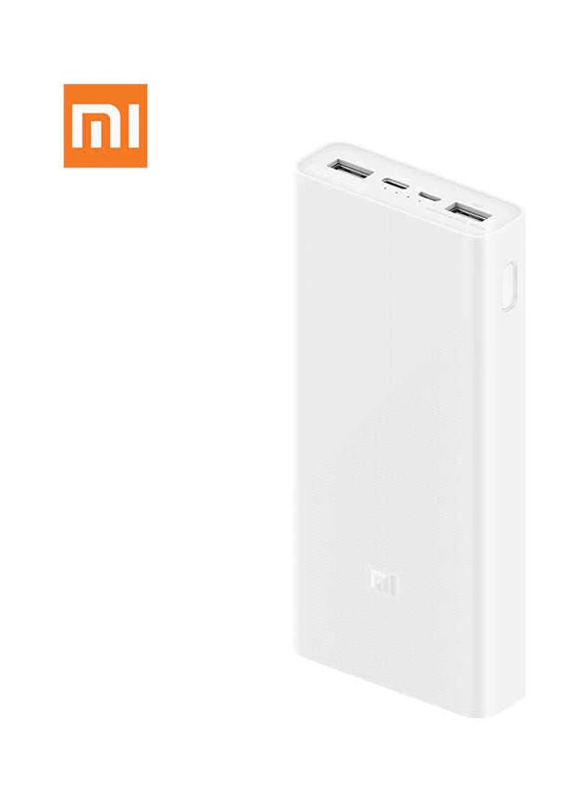 Xiaomi 2 Way Power Bank 20000mAh 18W White - Image 1
