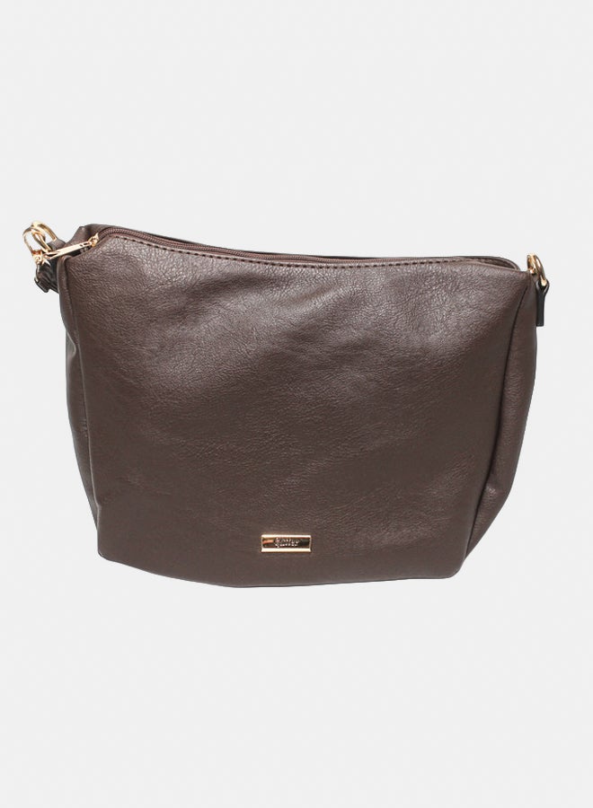 Glitter Women Hand Bag - Brown - Image 1