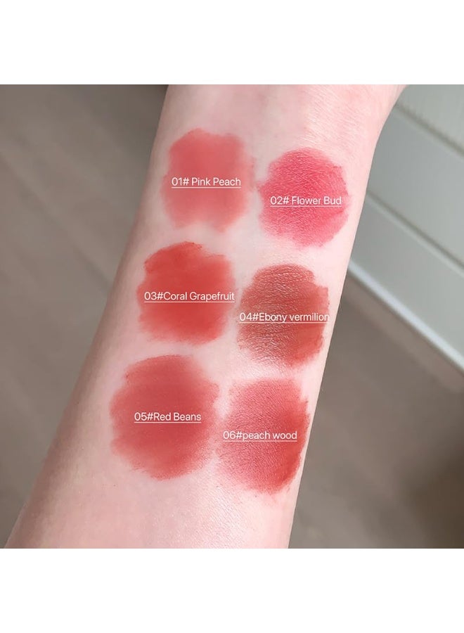 دب جيجي مجموعة أحمر الشفاه الكريمي "Iron Lip Cream" من Gege Bear | مرطب شفاه بقوام مخملي ناعم وكريمي | أداة تطبيق سهلة الاستخدام لنتائج مثالية | عبوة بتصميم عصري جذاب (نمط Y2K) يناسب المراهقات وعاشقات الجمال | لون شفاه خفيف الوزن ومقاوم للتلطخ | درجات ألوان تتراوح بين البني والوردي الفاتح (الدرجة 03# Coral Grapefruit، وزن 2 جم) - Image 2