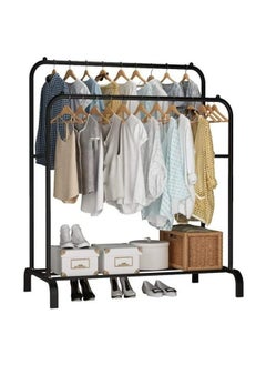 EXCLIFE Clothes Organizer And Metal Stand Black 110*54 *150(132)cm  - Image 1