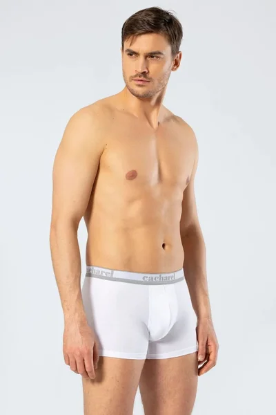 كاشاريل 1337 Men's 3-Pack Lycra Boxer-White & Black & Gray
