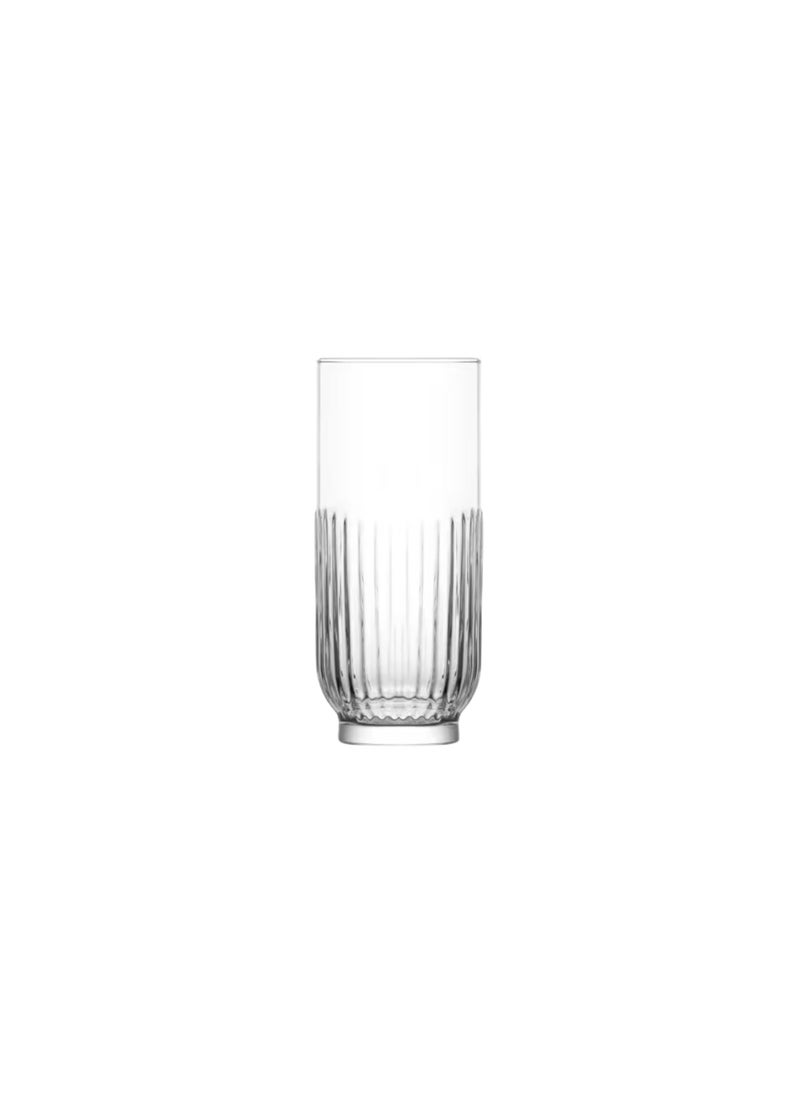 LAV Lav Tokyo Long Juice Glass Set of 6Pcs 395ml-Turkey Made  - Image 2