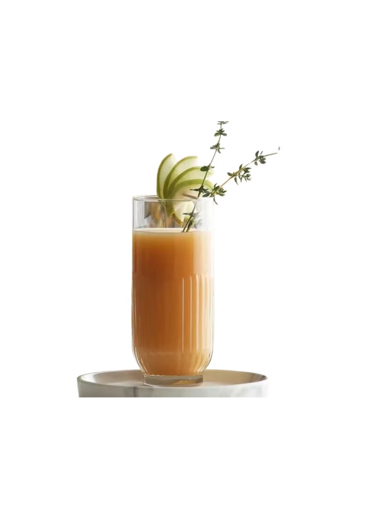 LAV Lav Tokyo Long Juice Glass Set of 6Pcs 395ml-Turkey Made  - Image 3
