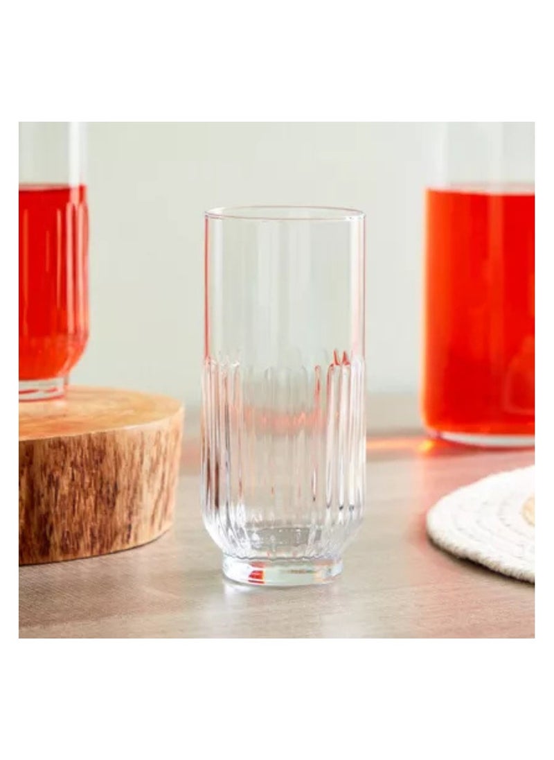 LAV Lav Tokyo Long Juice Glass Set of 6Pcs 395ml-Turkey Made  - Image 4