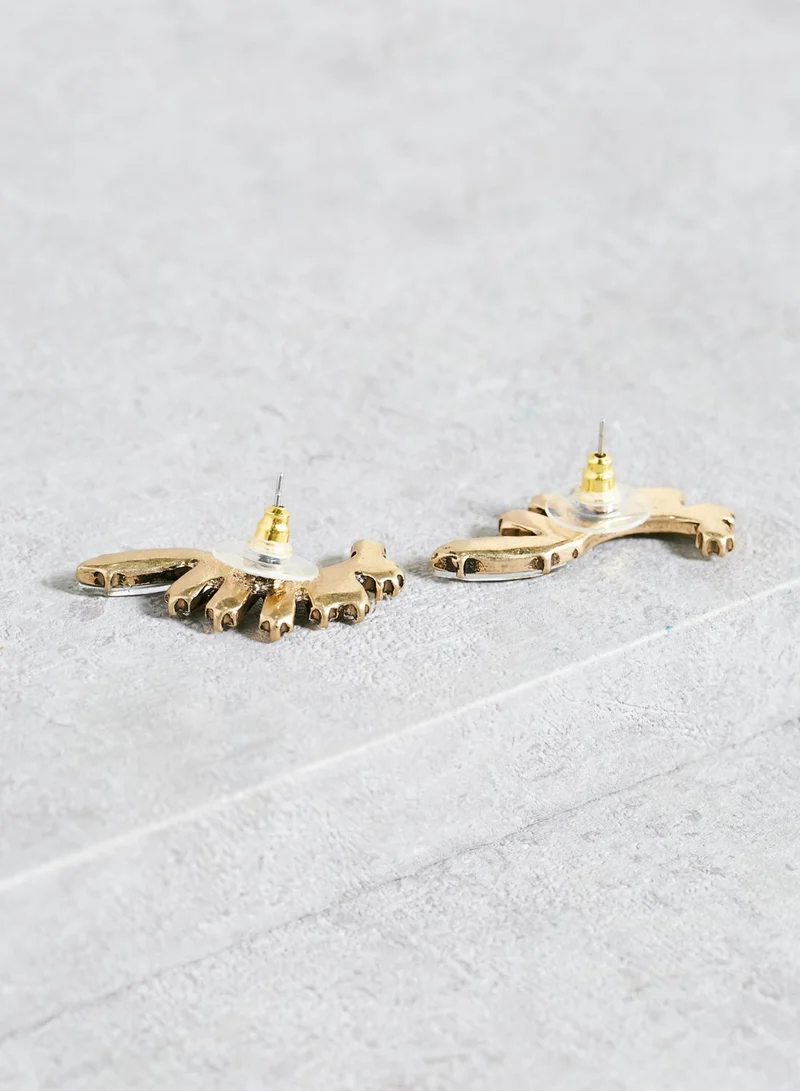 Ginger Statement Ear Jackets