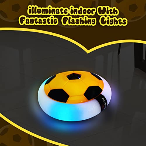 Wembley Hover Football for Kids| Electric Soccer Ball Floating Air| Engaging Indoor Game for Kids | Birthday Gift for Boys| Advanced & Rechargeable Hover Ball Game (Blue) - Image 5