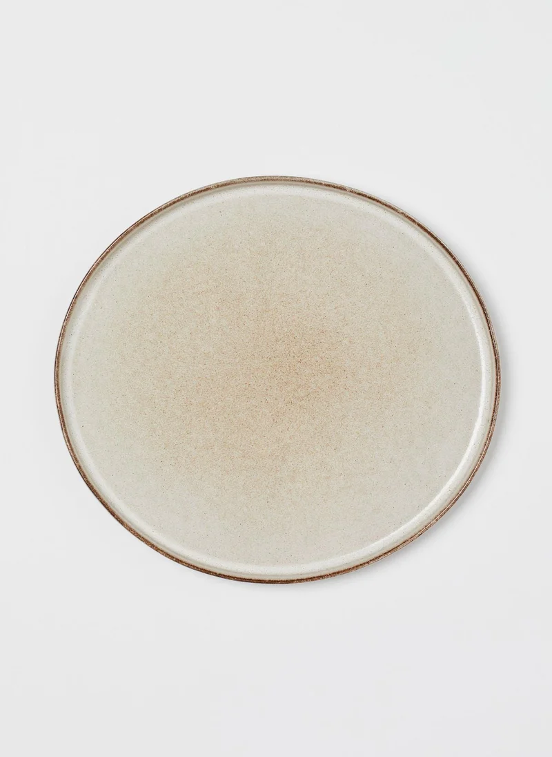 H&M Large Stoneware Plate