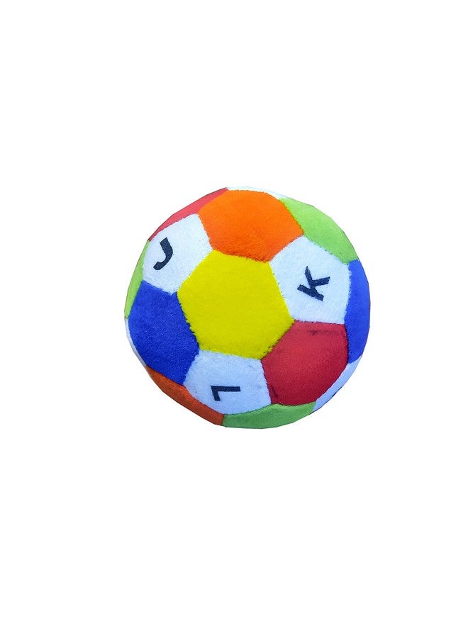 VGRASSP Soft Plush Baby Alphabet Ball Stuffed Toy Fun and Learn - Early Education and Learning, Diameter - 14 CM - Multicolor (Alphabet Ball) - Image 2