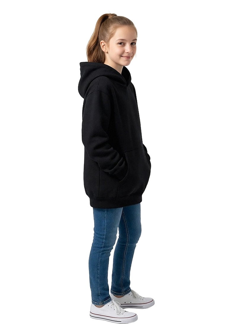 ويني بي هودي قطن للأطفال صبيان وبنات | سترة شتوية للشباب مع جيب، سترة ربيعية دافئة | مقاسات من الرضع إلى المراهقين من 2-16 سنة - Image 3