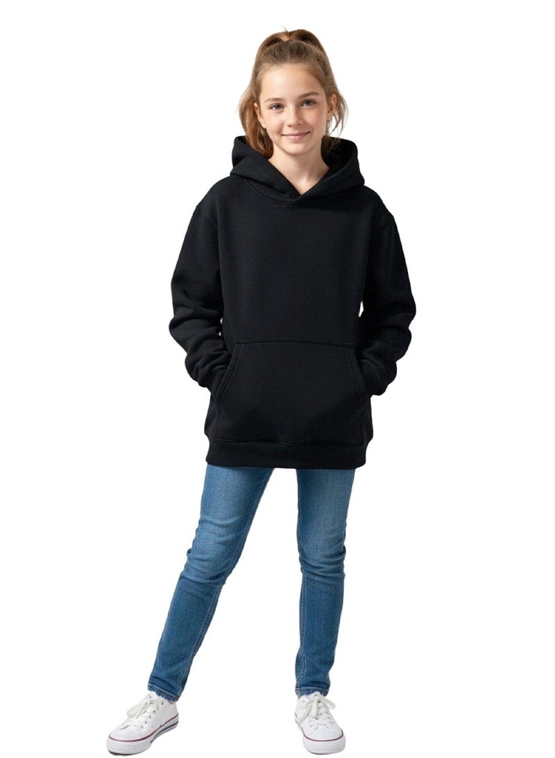 ويني بي هودي قطن للأطفال صبيان وبنات | سترة شتوية للشباب مع جيب، سترة ربيعية دافئة | مقاسات من الرضع إلى المراهقين من 2-16 سنة - Image 2