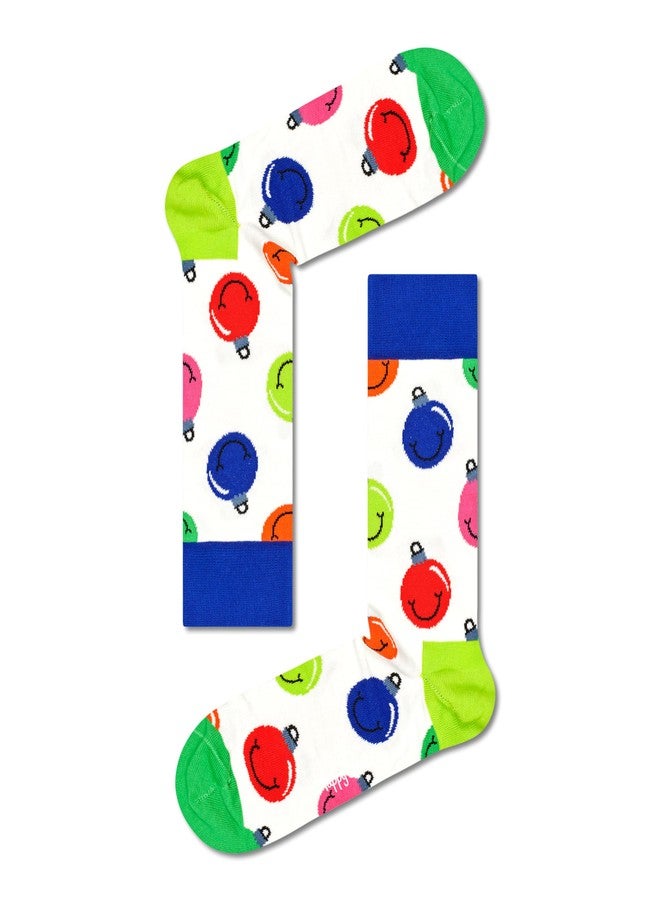 هابي سوكس مجموعة هدايا جوارب Happy Socks المكونة من 4 قطع، لون كحلي - Image 4