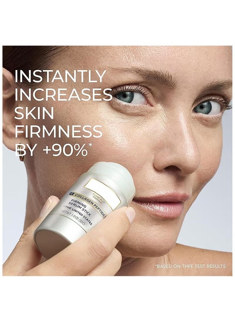 Hoygi Flysmus Collagen Peptides Firming Serum, Anti Aging Peptides Serum Stick, Collagen Face and Neck Firming Stick for Tightening Sagging Skin(30g) - Image 3