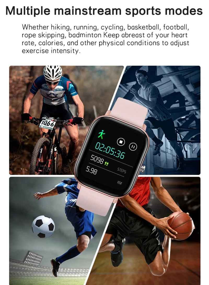 Seventy Five Smart Watch W/ Dynamic Heart Rate & Multi Features