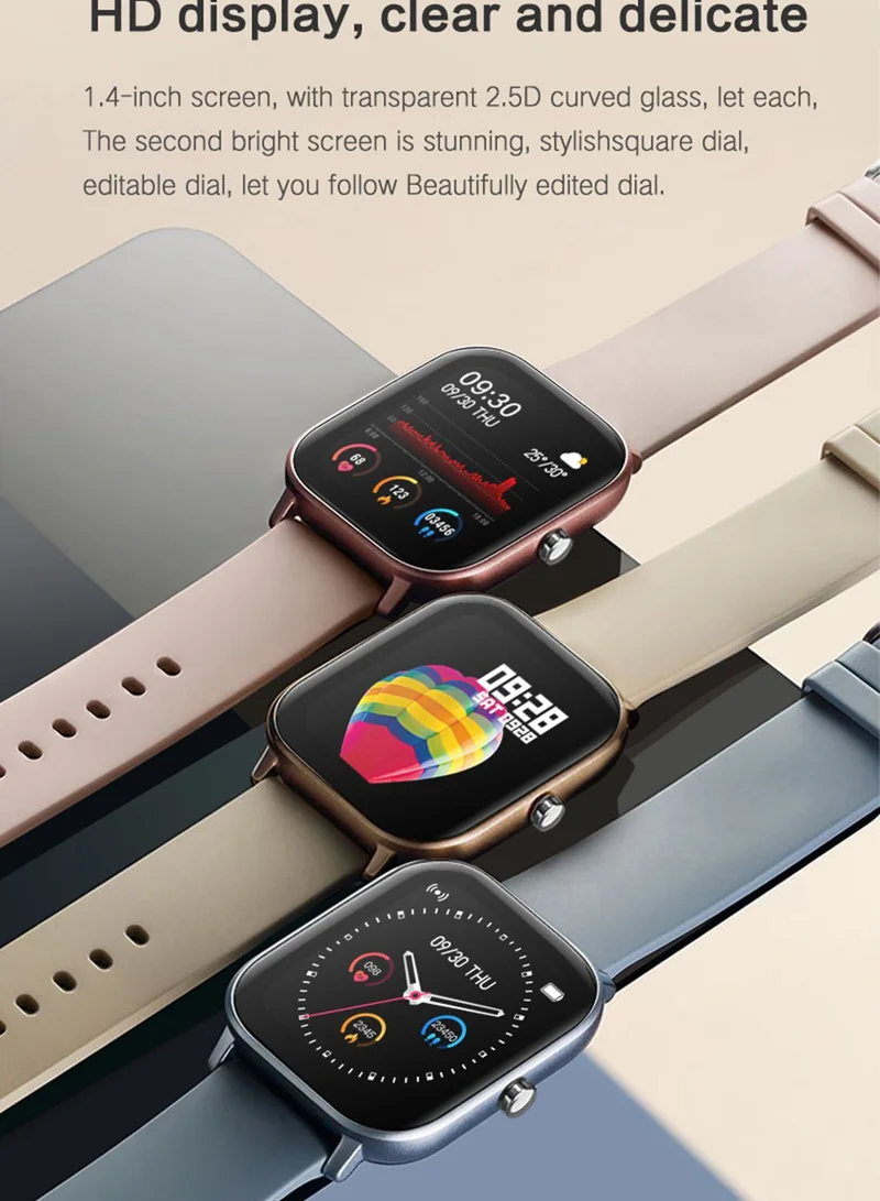 Seventy Five Smart Watch W/ Dynamic Heart Rate & Multi Features