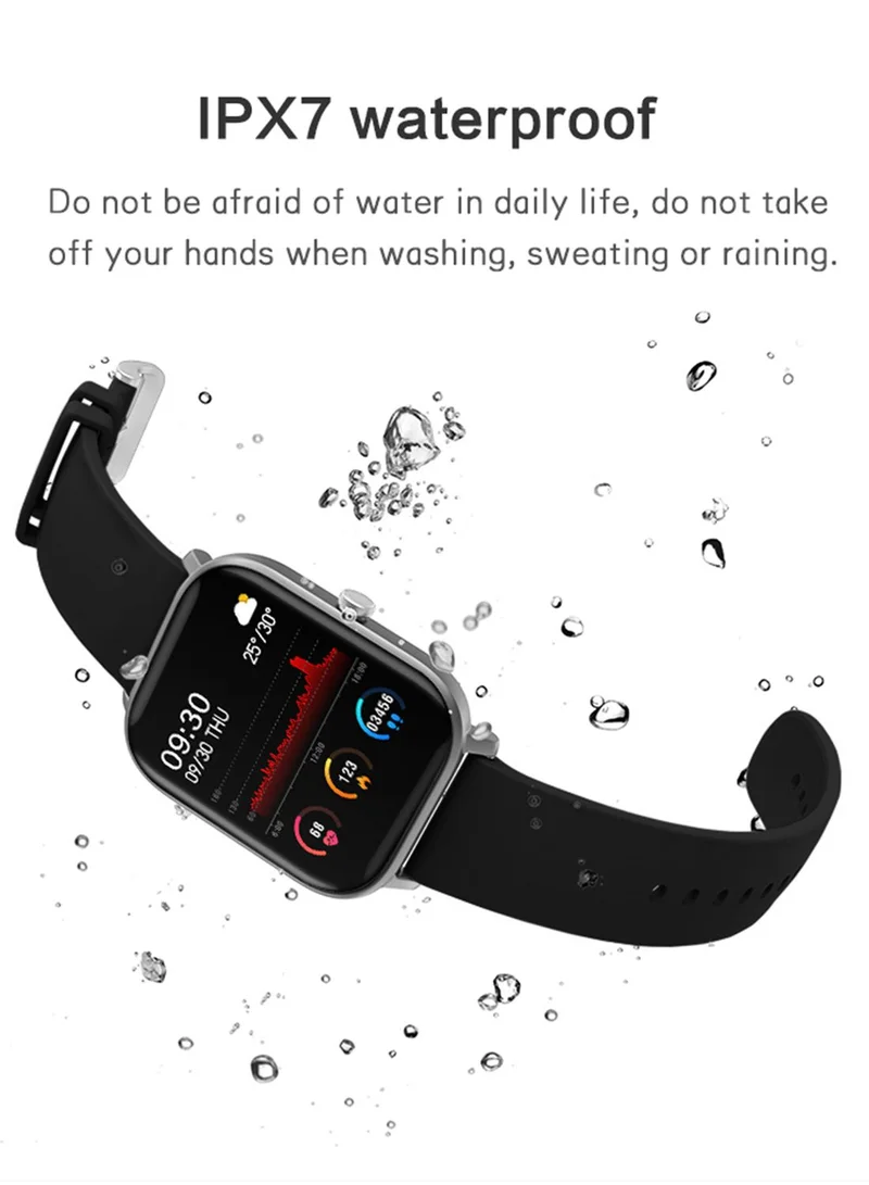 Seventy Five Smart Watch W/ Dynamic Heart Rate & Multi Features