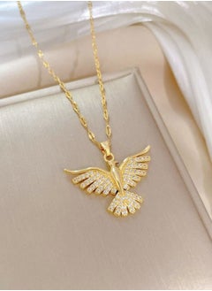 Stainless Steel Phoenix Bird Open Wings Pendant Necklace for Women Daily Wear One Piece - pzsku/ZCD7A71A45245F7952360Z/45/_/1728874354/5400d16f-3c3a-4ff4-b470-a4c90b205851