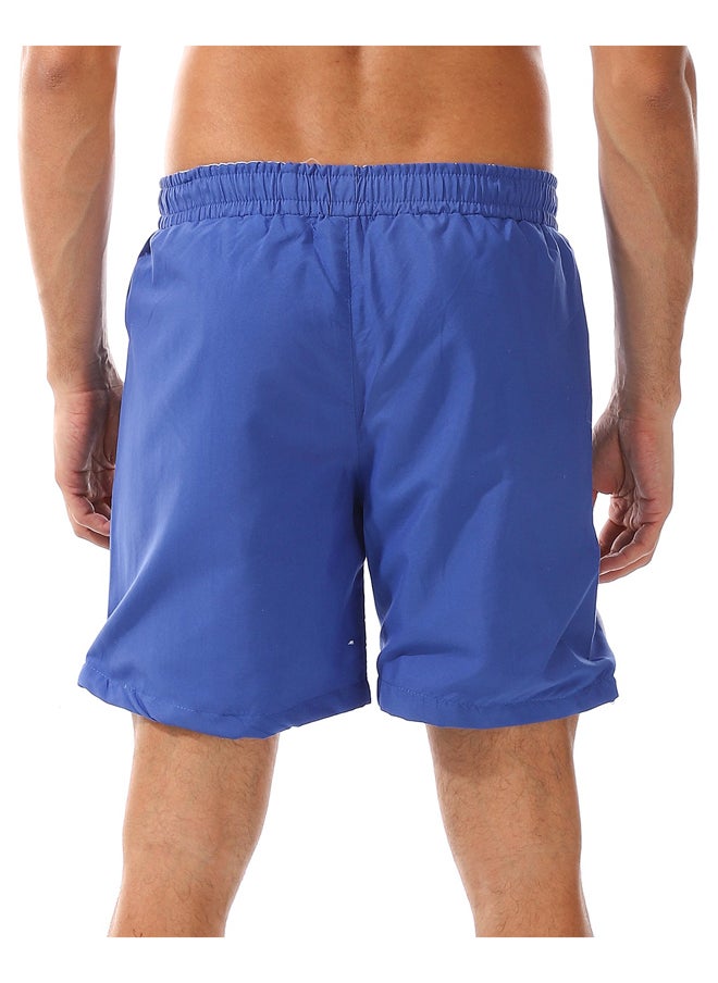 Andora - Elastic Waist Polyester Swim Short _Royal Blue - Image 1