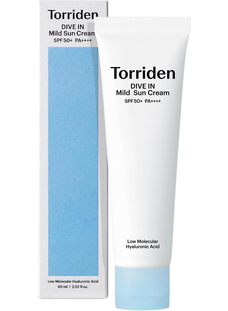 Torriden DIVE IN Mild Sun Cream - Image 1