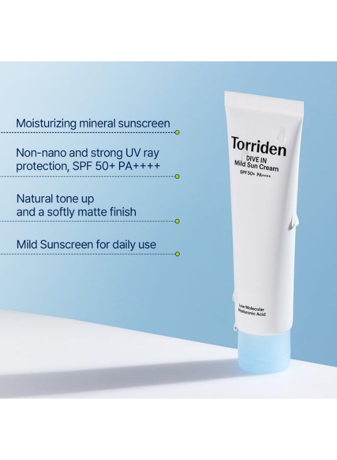 Torriden DIVE IN Mild Sun Cream - Image 4