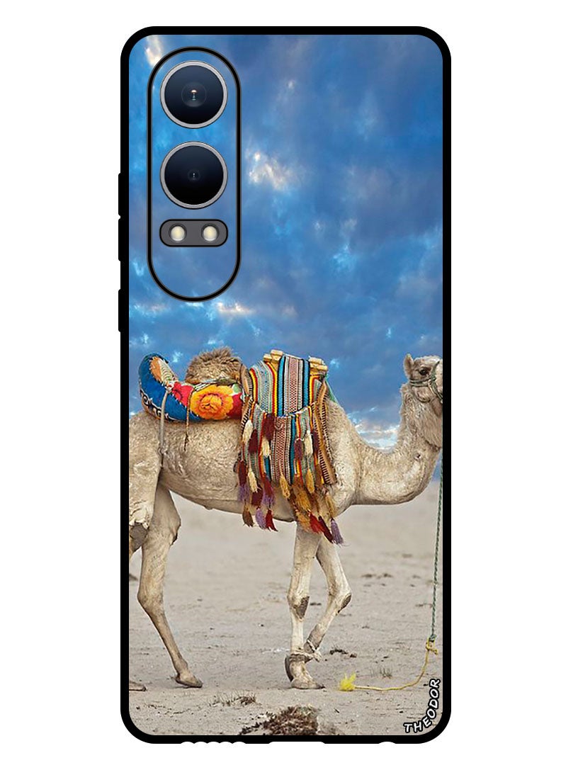 Theodor Protective Case Anti Scratch Shock Proof Bumper Cover For Oppo K12x (China) Camel - Image 1