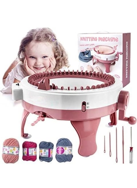 Hand Knitting Machine, Sewing Machine, Weaving Toy, DIY Knitting Machine Smart Weaver for Adult & Children
