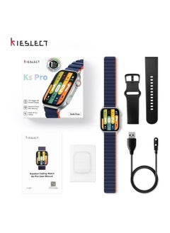 KIESLECT Kieslect Ks Pro Smartwatch 2.01'' AMOLED Display HD Bluetooth Call Abnormal Heart Rate Monitor AOD Sport Men Women Smart Watch (Black) - 1 YEAR WARRANTY  - Image 3