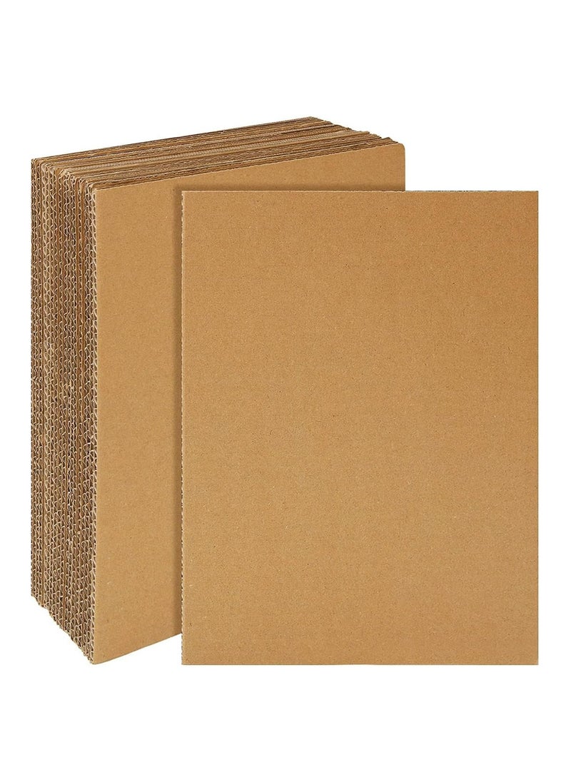 Premify - 10Pcs A4 Size Cardboard Corrugated Sheets - Image 1