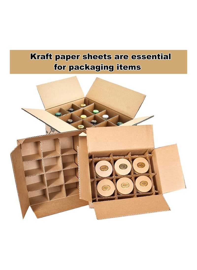 Premify - 10Pcs A4 Size Cardboard Corrugated Sheets - Image 1