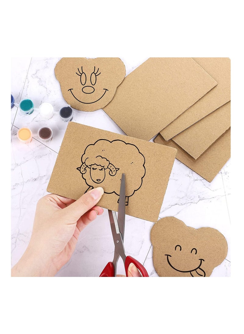 Premify - 10Pcs A4 Size Cardboard Corrugated Sheets - Image 1