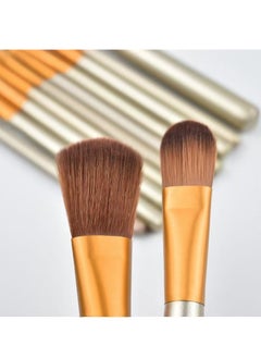 NAKED3 12-Piece Makeup Brush With Box Set Gold/Brown  - Image 3