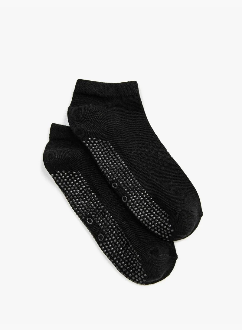 كوتون Non-Slip Sole Socks