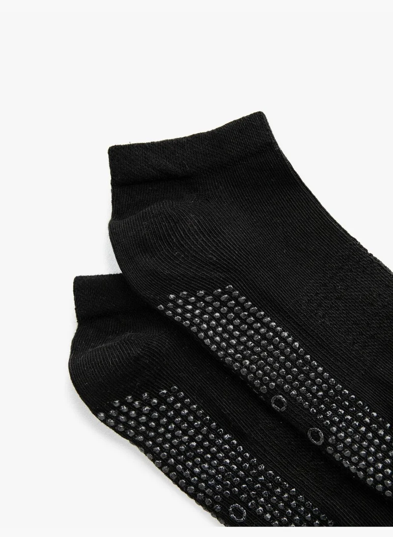 كوتون Non-Slip Sole Socks