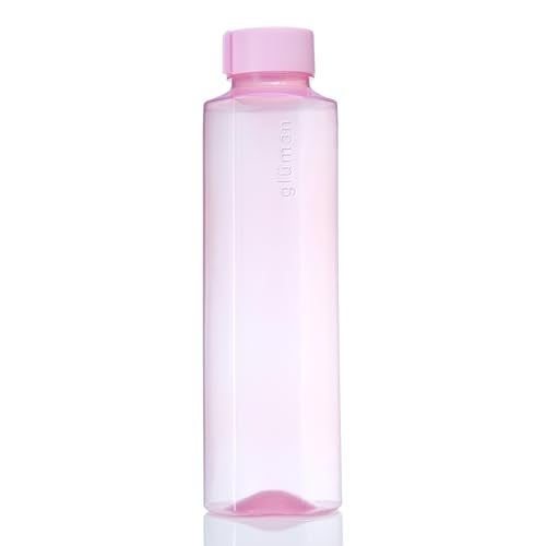 Gluman Plastic Fresco Fridge Water Bottle | Set of 3 | BPA Free | 100% Leak Proof | for Office, Gym, Home, Kitchen, Travel (Pink), 1000 ml - Image 3
