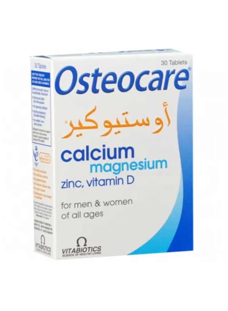 Osteocare Osteocare Calcium & Vitamin D 30 Tablets  - Image 1