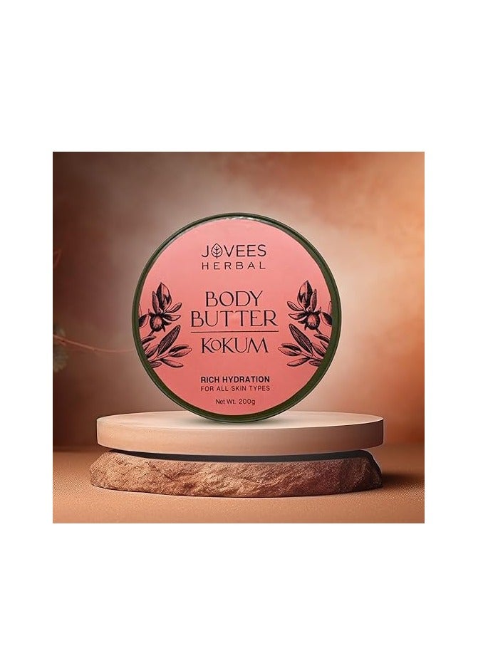 Jovees Herbal Kokum Body Butter For Dry 200 gm - Image 2