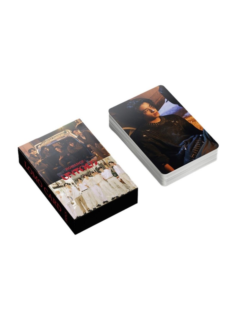 NIBEMINENT 55 قطعة بطاقات لومي كيبوب ENHYPEN لهدايا مجموعة المعجبين - Image 2