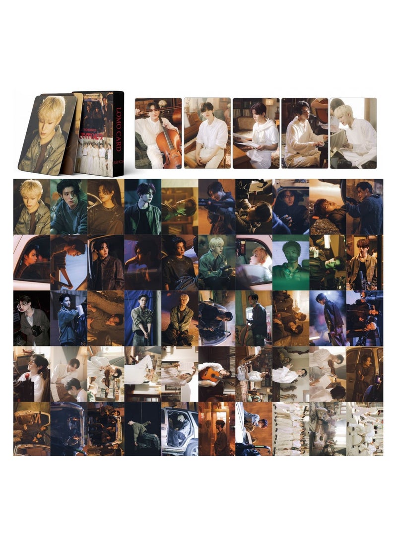 NIBEMINENT 55 قطعة بطاقات لومي كيبوب ENHYPEN لهدايا مجموعة المعجبين - Image 3