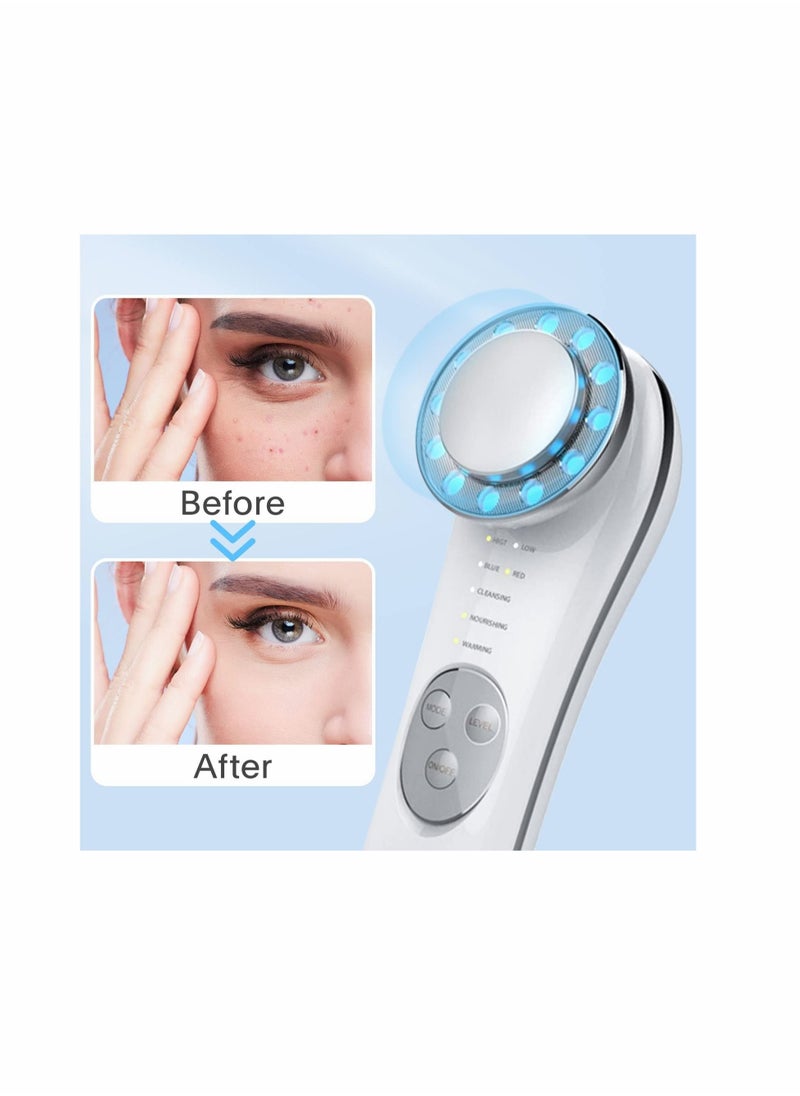 Captaintech Facial Massager, Skin Care Tools 7 in 1 High Frequency Facial Machine, Skin Care Galvanic Facial Machine  - Image 4