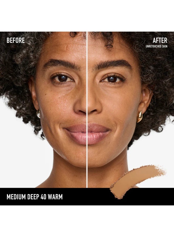 bare Minerals bareMinerals BarePro 24hr Skin Perfecting Powder Foundation Medium  Deep 40 Warm 8g - Image 3