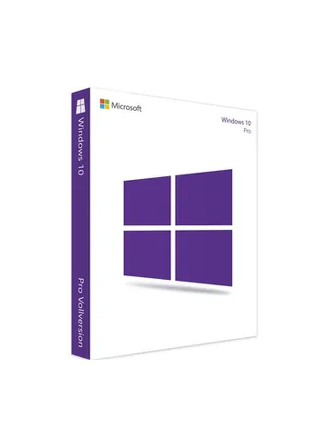 Windows 10 Pro Operating System Blue