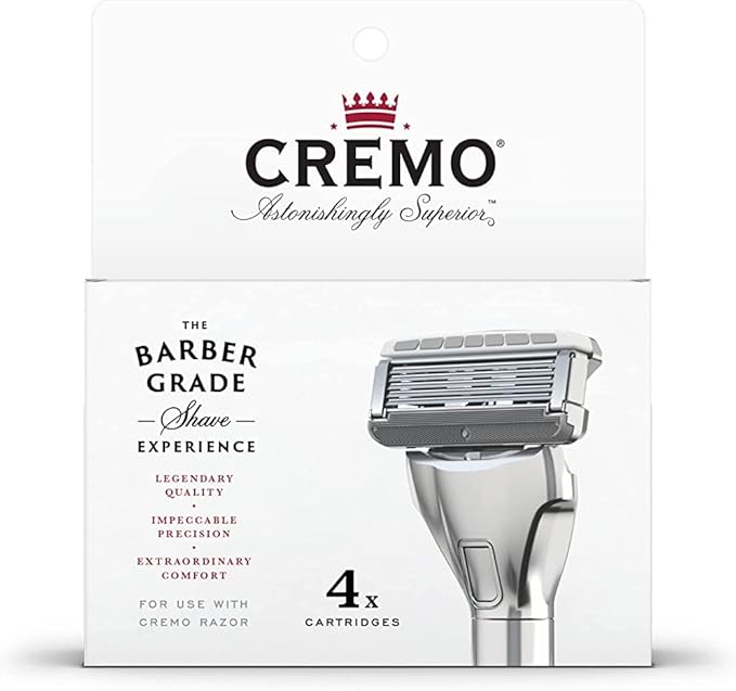 CREMO Cooling Post Shave Balm For Men Refreshing Mint Formula 118ml Fights Razor Burns - Image 1