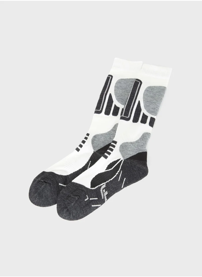 ديفاكتو Men Wool Towel Sports Socks