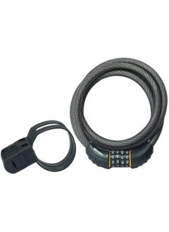 Master Lock Master Lock Cable Lock, Set Your Own Combination Bike Lock, 6 ft. Long, Black, 8122D  - Image 2