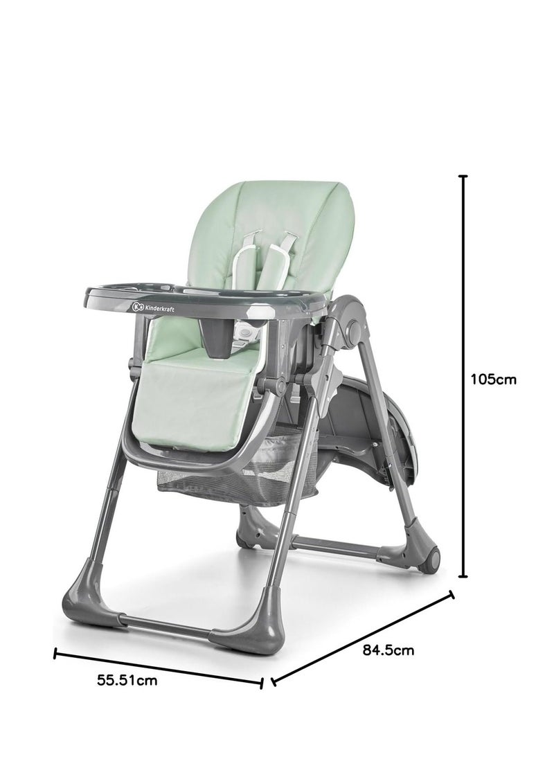 Kinderkraft - Baby High Tastee Chair Olive - 20884 - pzsku/ZCD7B4D5AAA663498BE5EZ/45/_/1732104649/26edb07b-1da7-4755-abec-b5cf661b71ee