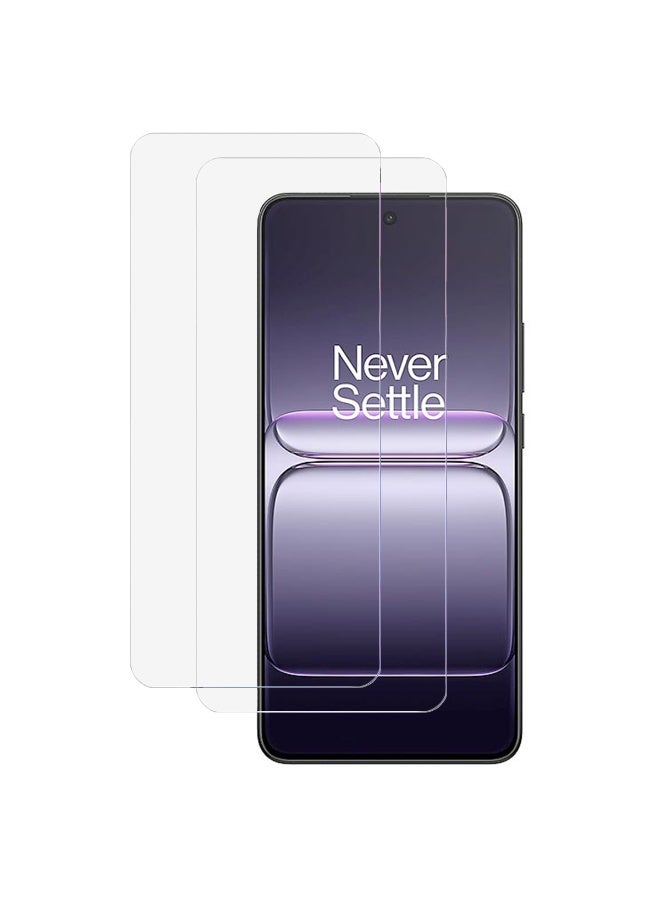 SanHu 2 Piece Pack for OnePlus Nord CE5 5G Screen Protector - Full Coverage Delicate Touch Tempered Glass Screen Protector for OnePlus Nord CE5 5G，Clear - Image 1