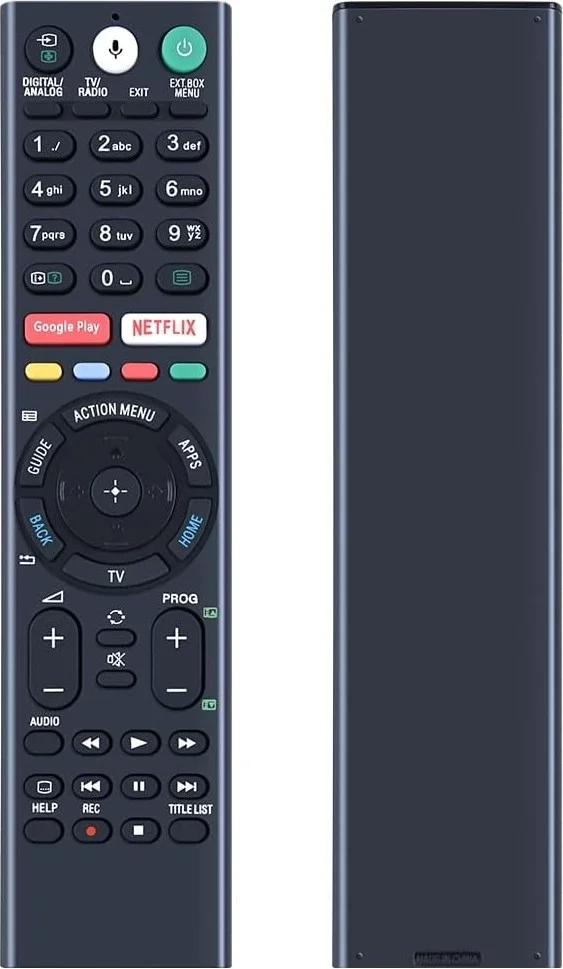 Ata Elektronik Sony TV Remote RMF-TX310E Voice Sony Bravia Smart TV KD-43XF8096 KD-43XF8588 KD-49XE8004 - Bravia OLED LED 4K 8K UHD Smart Android Google TV