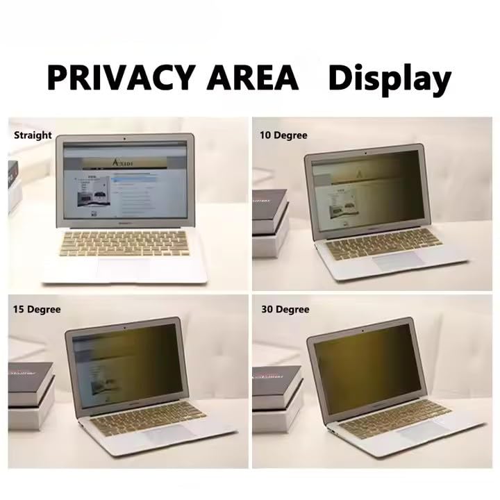 Saco حماية شاشة الخصوصية الذهبية 16 بوصة لجهاز Lenovo Legion 5 16ACH6H | Lenovo Ideapad Slim 5 Pro 16 بوصة | Lenovo Ideapad Slim 5 AI 16IMH9 سلسلة 16 بوصة لابتوب [نسبة 16:10] ، صلابة 9H - Image 5