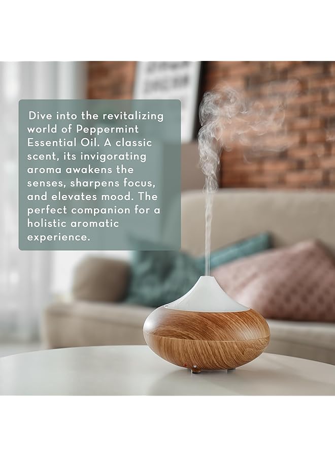 erorex Peppermint Essential Oil 4 Fl Oz Pure And Undiluted Mentha Piperita Oil Therapeutic Grade Aromatherapy Oil For Diffuser Relaxation And Focus  - Image 3