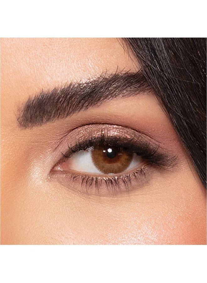 أمارا عدسات لاصقة ملونة شهرية للاستخدام مرة واحدة بلون بني - Image 1