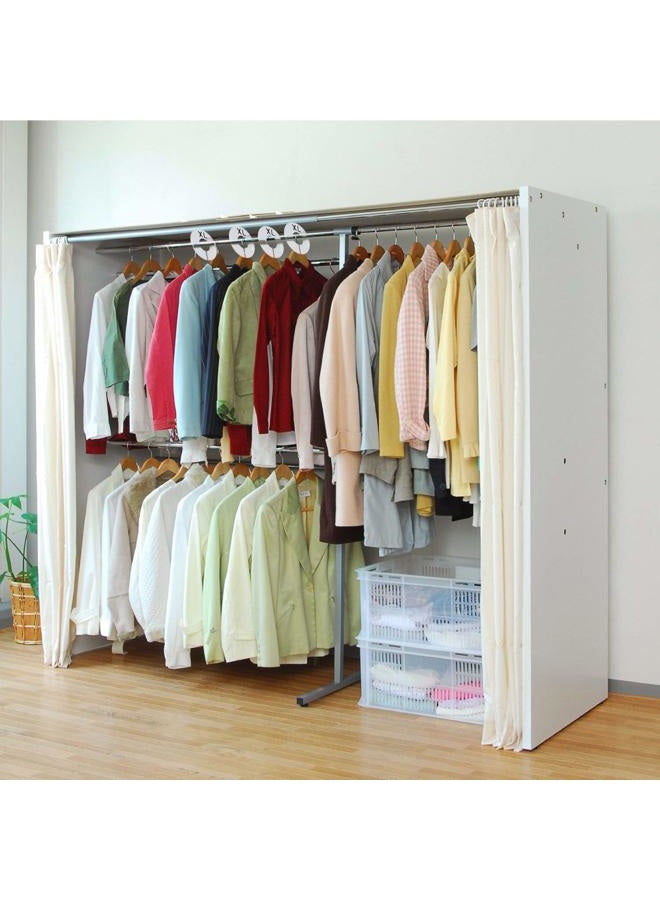 FindUWill 20 Pack Clothing Rack Size Dividers Round Hangers Dividers with 1 Piece Marker Pen (20Pack, Blank) - Image 3